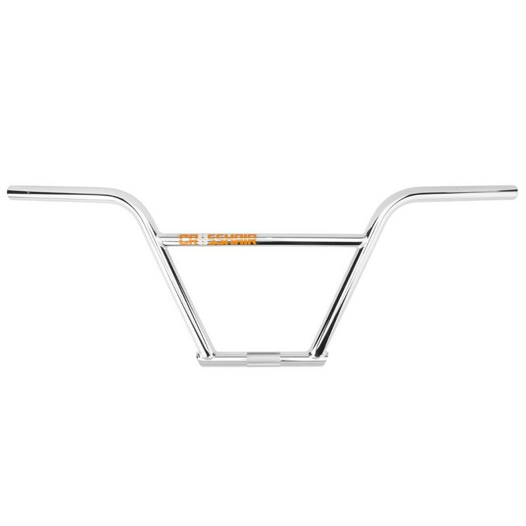 Mission Crosshair 4pc BMX Handlebars - 9" - Chrome