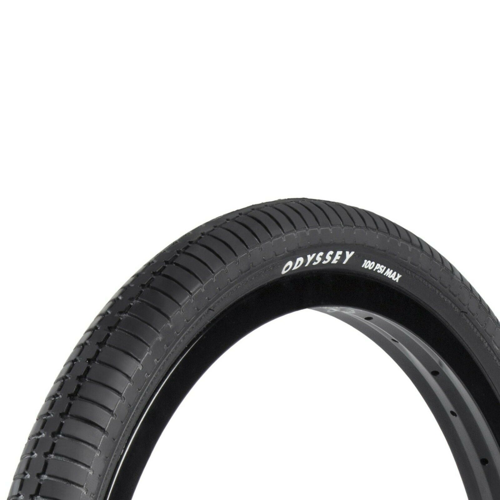 20x1.75 Odyssey BMX Frequency G Flatland BMX Tire - 100psi - All Black