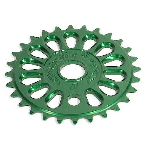 Profile 30t Imperial BMX Sprocket / Chainwheel - Green - USA Made