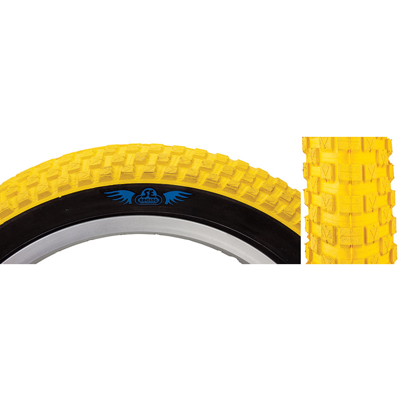 Yellow road shops bike tyres