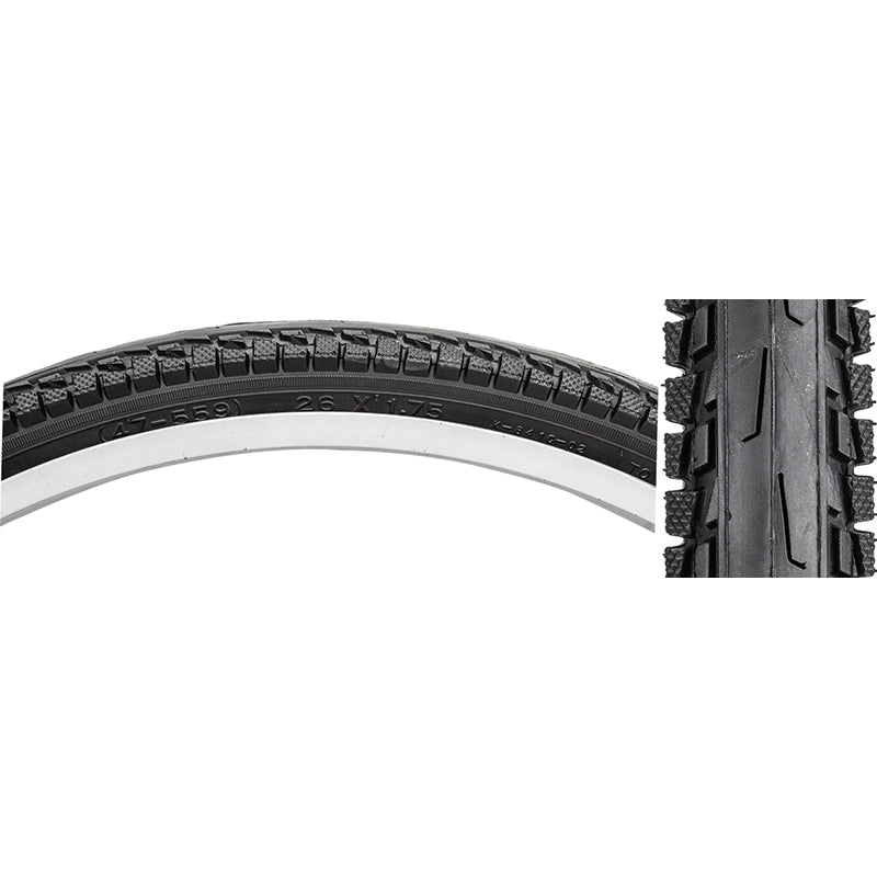 26x1.95 Kenda City Komfort K-841C BMX tire - All Black