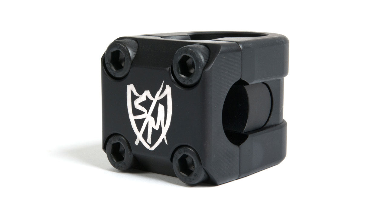 S&M Redneck FLT Threadless BMX Stem - Front Load - 26mm - Black - USA Made