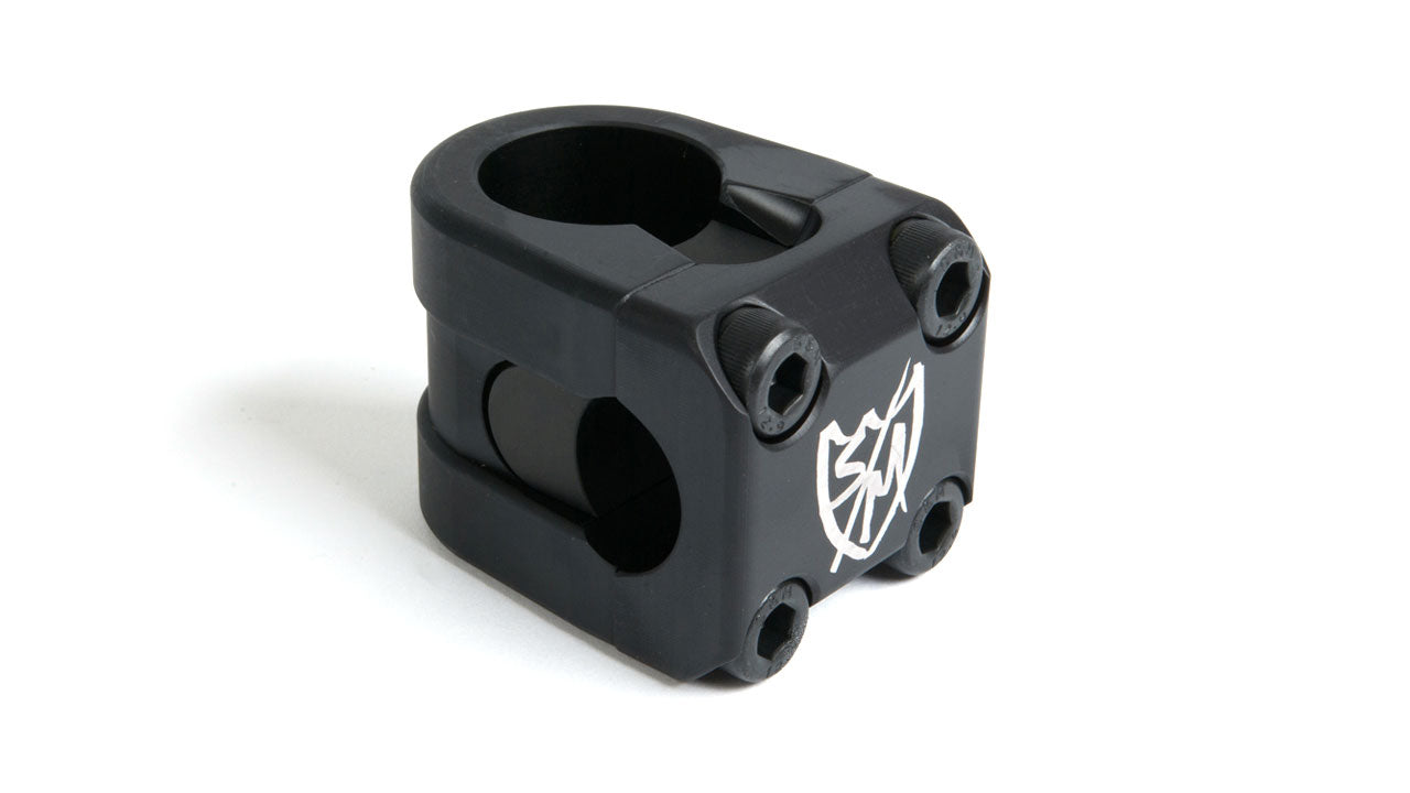 S&M Redneck FLT Threadless BMX Stem - Front Load - 26mm - Black - USA Made