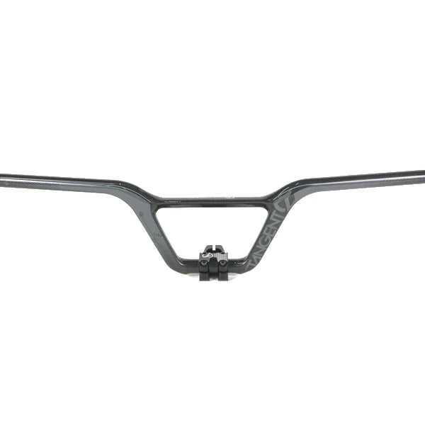 Tangent Vortex Carbon Mini BMX Handlebars - 6.5" tall - Black/Gray