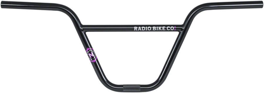 Radio Nemesis 2pc BMX Handlebars - 9.5" - Black