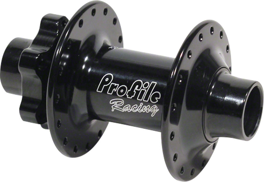 Profile Elite 20mm Sealed Front MTB Hub - 32H - Gloss Black