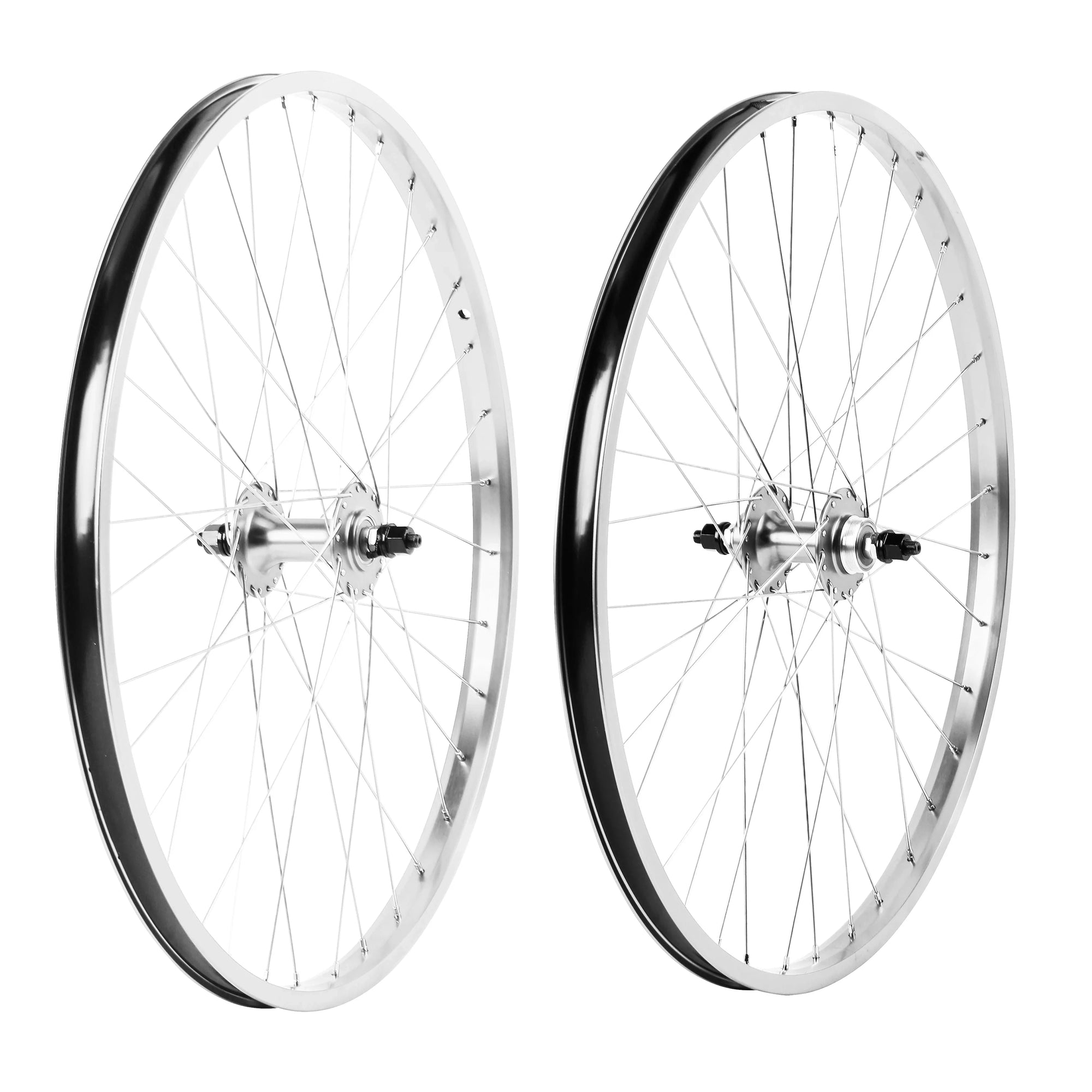 29 Haro Legends BMX Wheelset Sealed Double Wall Silver BMXGuru C W Cycle