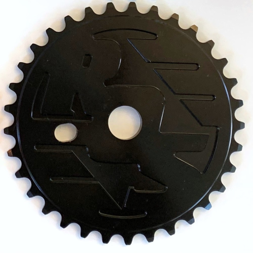 Ride Out Supply ROS Logo Sprocket / Chainwheel - 39t - Black