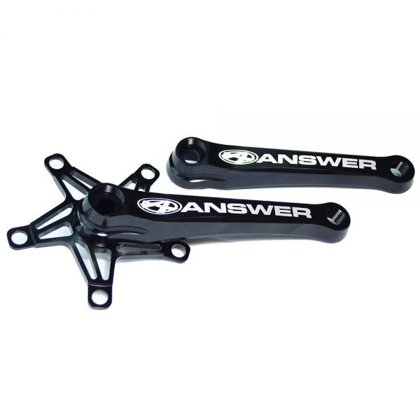 Answer BMX Alloy Mini Cranks - 165mm - Black