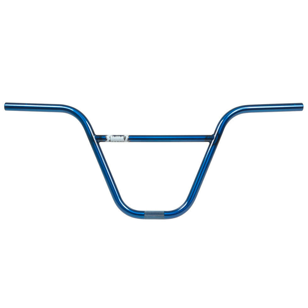 S&M Elevenz 2pc BMX Handlebars - 11" - Trans Blue - USA Made