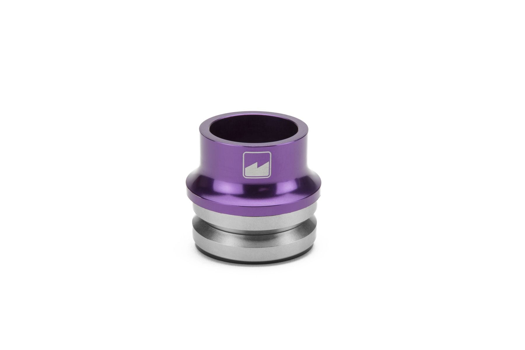 Merritt High Top 1-1/8" Integrated BMX Headset - Purple