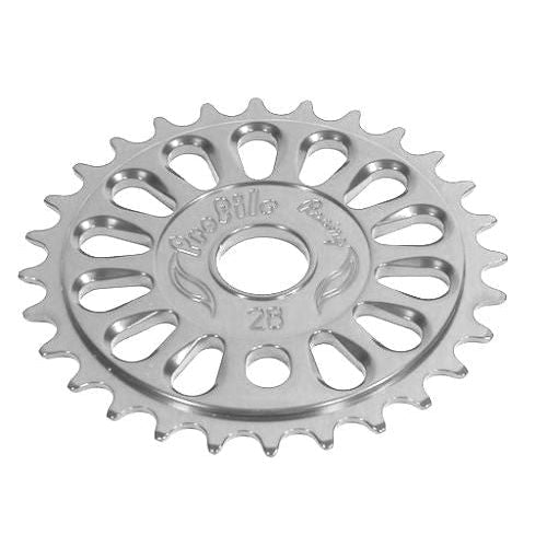 Profile 24t Imperial BMX Sprocket / Chainwheel - Silver - USA Made