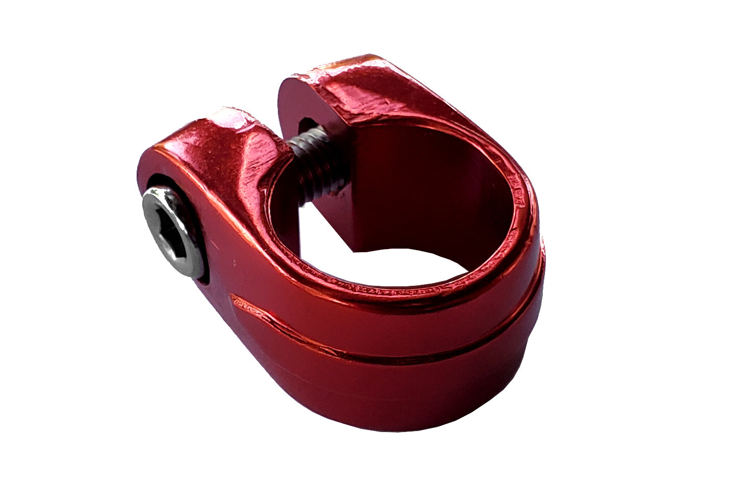 Suntour Style BMX Seat Post Clamp 28.6mm 1 1 8 Red