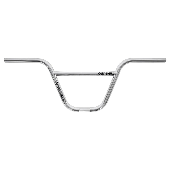 Snafu BMX Magical 2pc Handlebars - 8.75" tall - Chrome