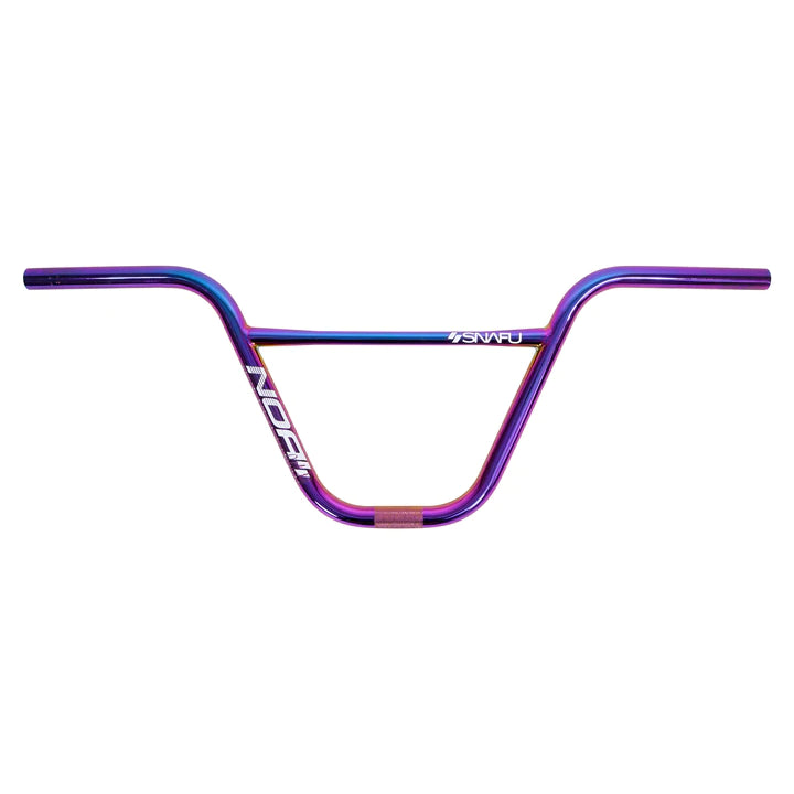 Snafu BMX NOA 2pc Handlebars - 9.25" tall - Jet Fuel