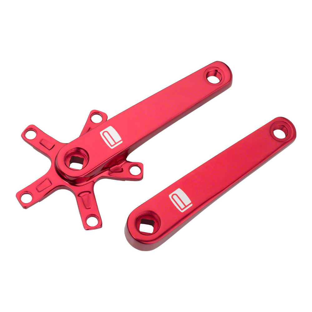 Promax SQ-1 BMX / Fixie Euro Crank Arms - 160mm - Red - BMXGuru.com / C&W  Cycle